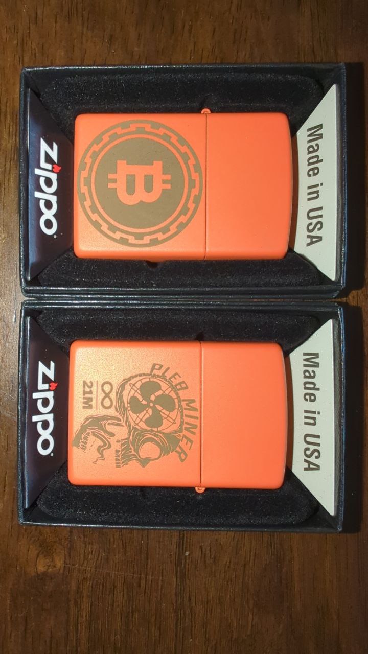 PM Skull BTC Logo Classic Zippo
